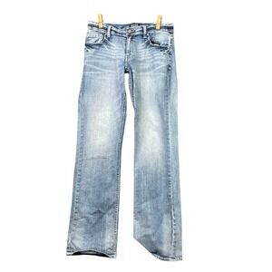 Reclaim Regular Bootleg Jeans Men's 32x33* Light Wash Denim Blue Casual Western